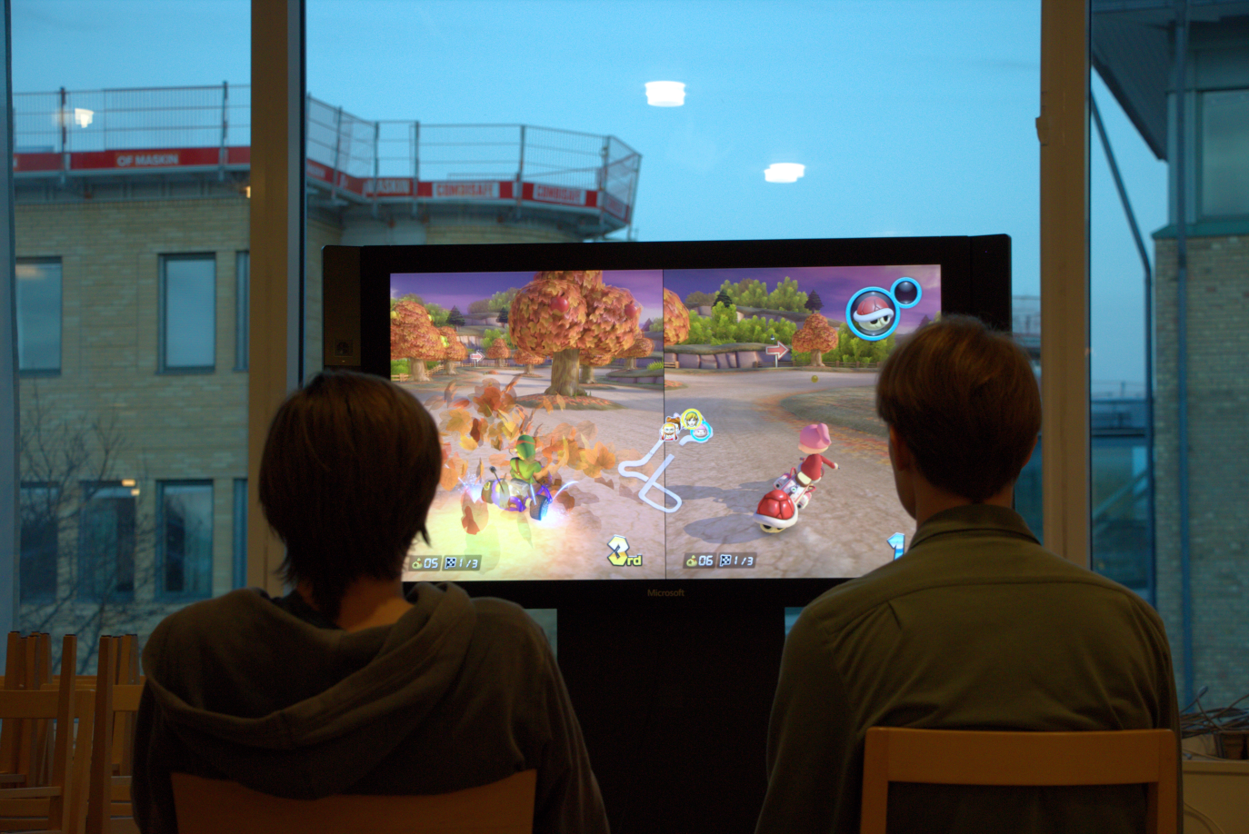 Mario Kart-turnering under LAN-event