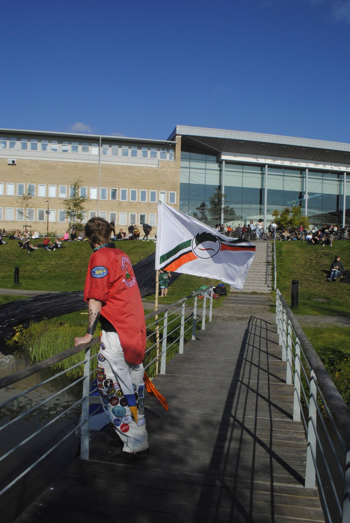 Kåren vid campusdammen